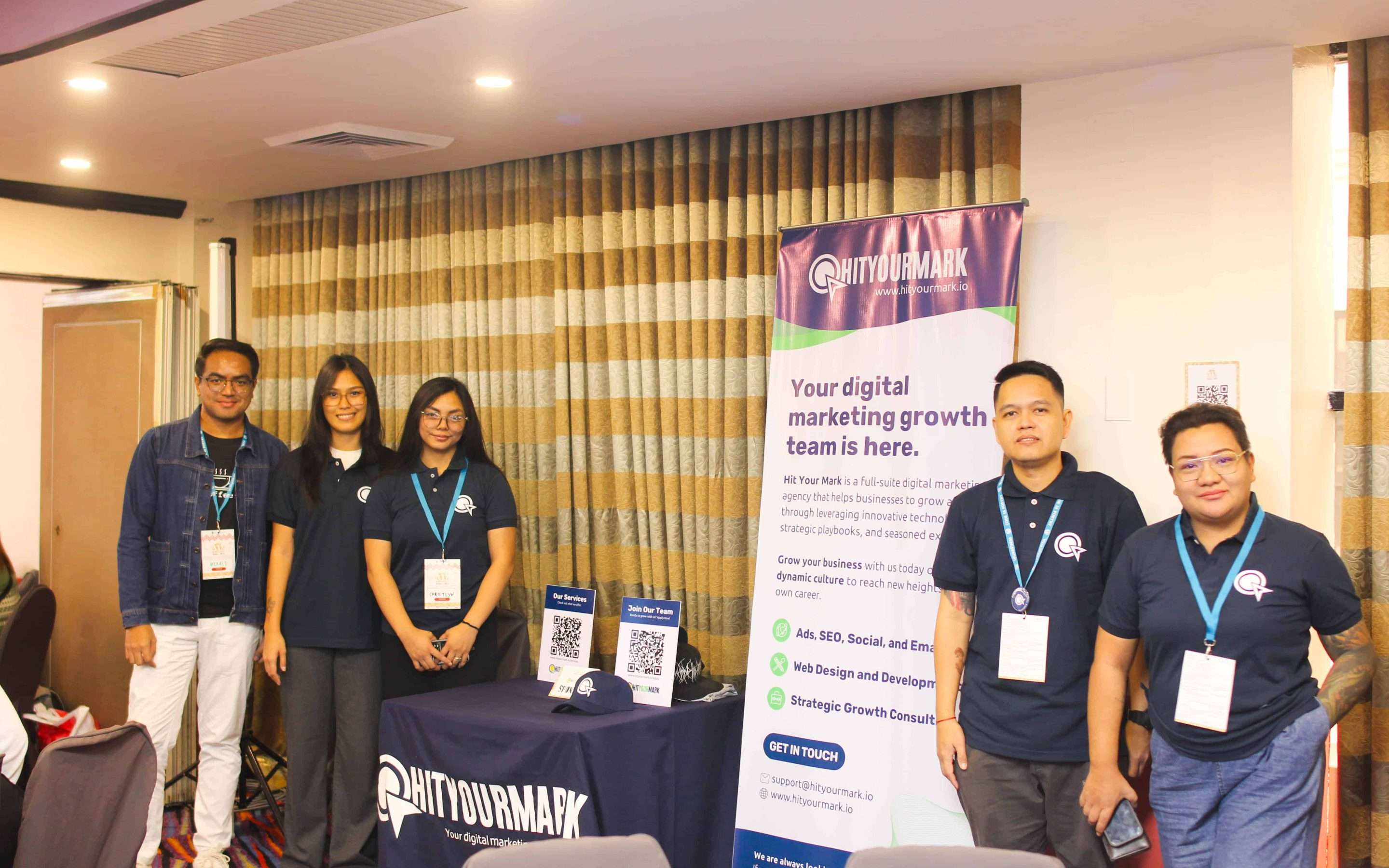 Hit Your Mark Champions Growth and Community at WordCamp Manila 2023 as Silver Bonifacio Sponsor